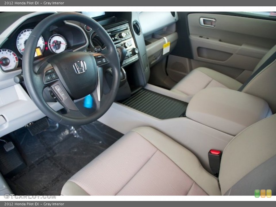 Gray Interior Prime Interior for the 2012 Honda Pilot EX #67908296
