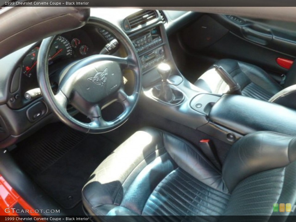 Black 1999 Chevrolet Corvette Interiors