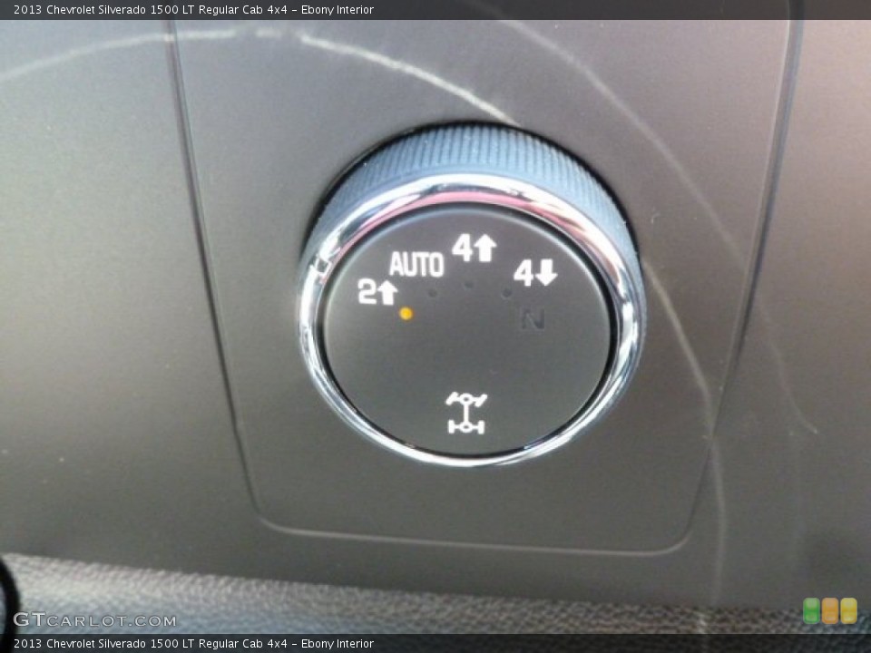 Ebony Interior Controls for the 2013 Chevrolet Silverado 1500 LT Regular Cab 4x4 #67908869