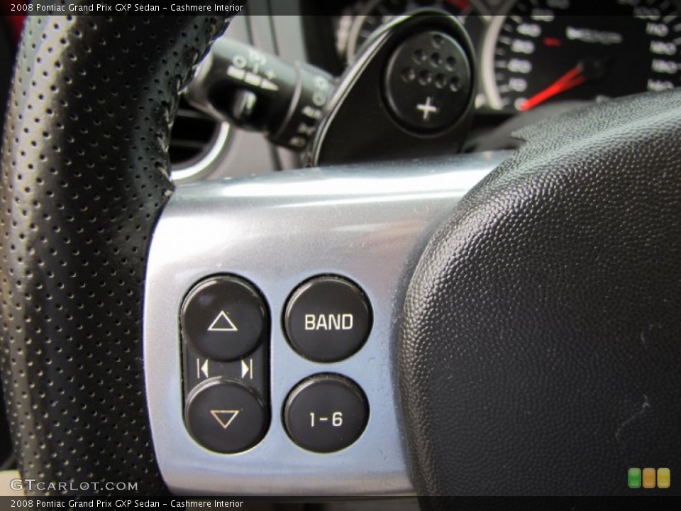Cashmere Interior Controls for the 2008 Pontiac Grand Prix GXP Sedan #67909484