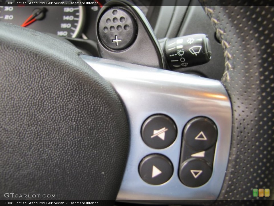Cashmere Interior Controls for the 2008 Pontiac Grand Prix GXP Sedan #67909493