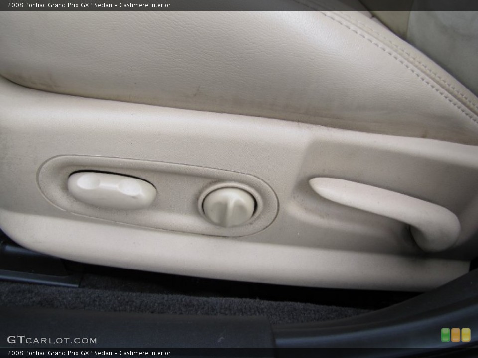Cashmere Interior Controls for the 2008 Pontiac Grand Prix GXP Sedan #67909502