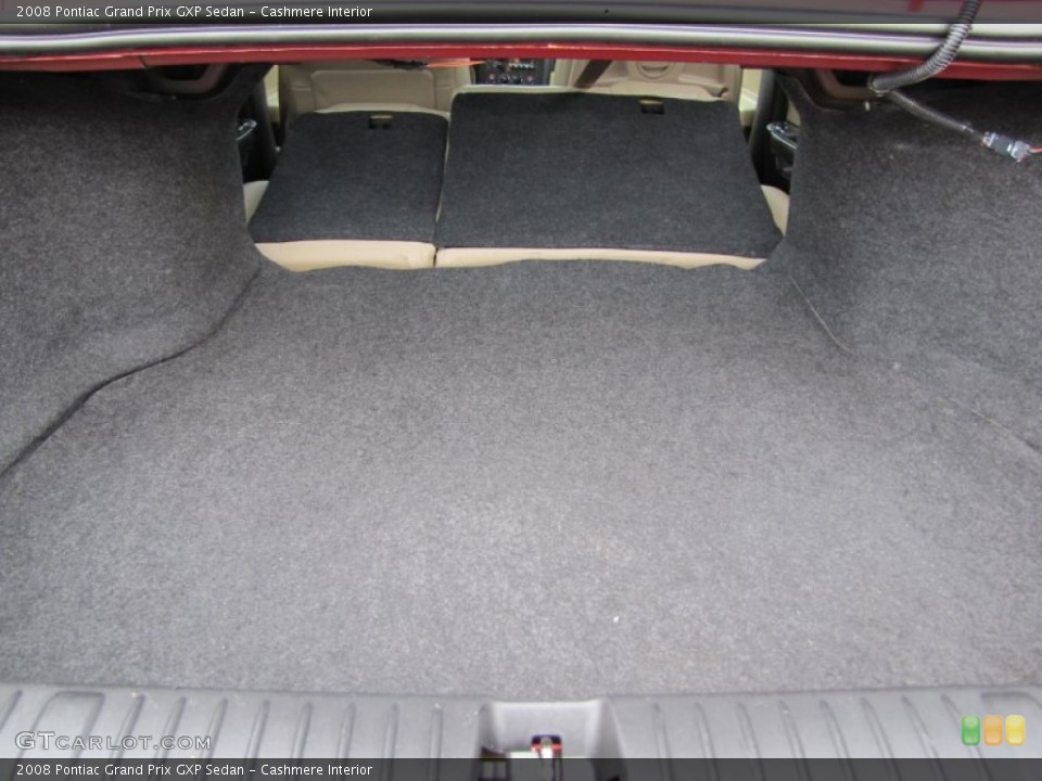 Cashmere Interior Trunk for the 2008 Pontiac Grand Prix GXP Sedan #67909637