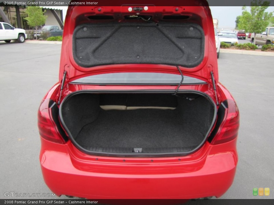 Cashmere Interior Trunk for the 2008 Pontiac Grand Prix GXP Sedan #67909643