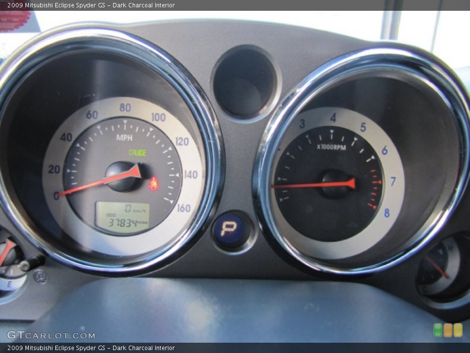 Dark Charcoal Interior Gauges for the 2009 Mitsubishi Eclipse Spyder GS #67910633