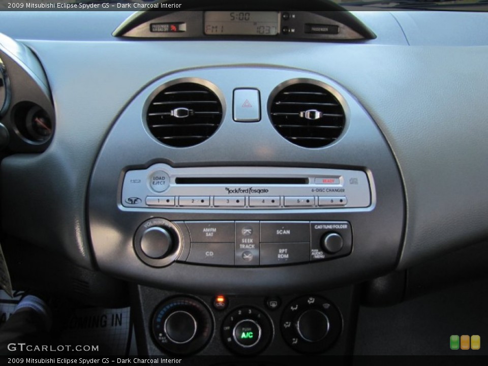 Dark Charcoal Interior Controls for the 2009 Mitsubishi Eclipse Spyder GS #67910660