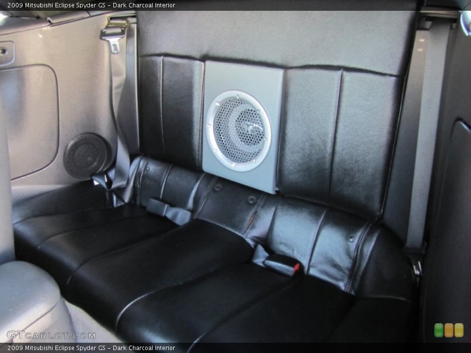Dark Charcoal Interior Rear Seat for the 2009 Mitsubishi Eclipse Spyder GS #67910744
