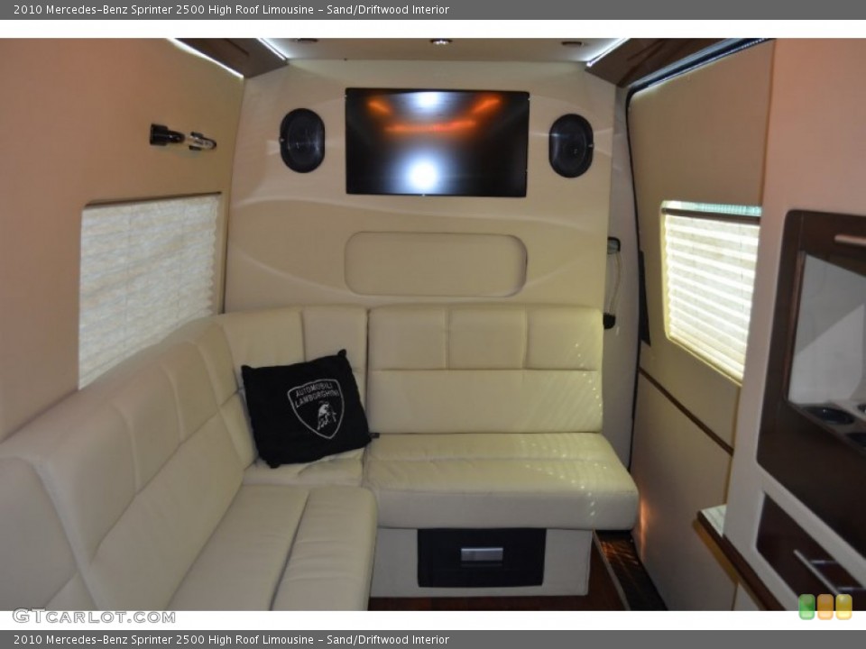Sand/Driftwood Interior Photo for the 2010 Mercedes-Benz Sprinter 2500 High Roof Limousine #67910909