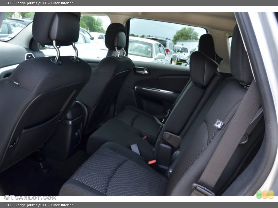 Black Interior Rear Seat for the 2012 Dodge Journey SXT #67912556