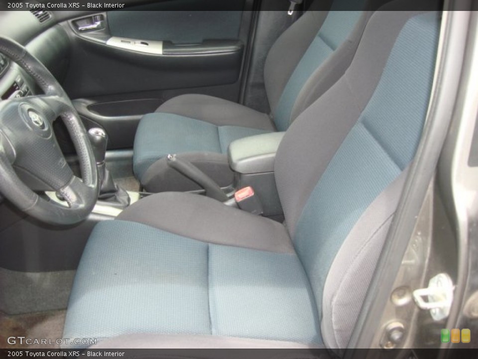 Black Interior Photo for the 2005 Toyota Corolla XRS #67918982