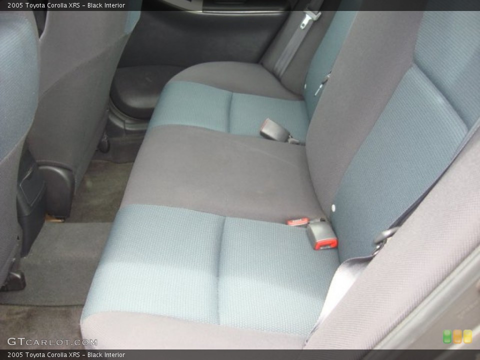 Black 2005 Toyota Corolla Interiors