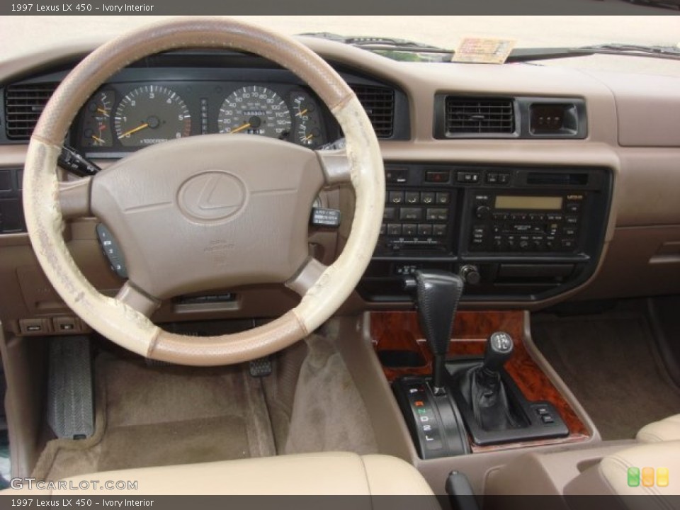 Ivory Interior Dashboard for the 1997 Lexus LX 450 #67919189