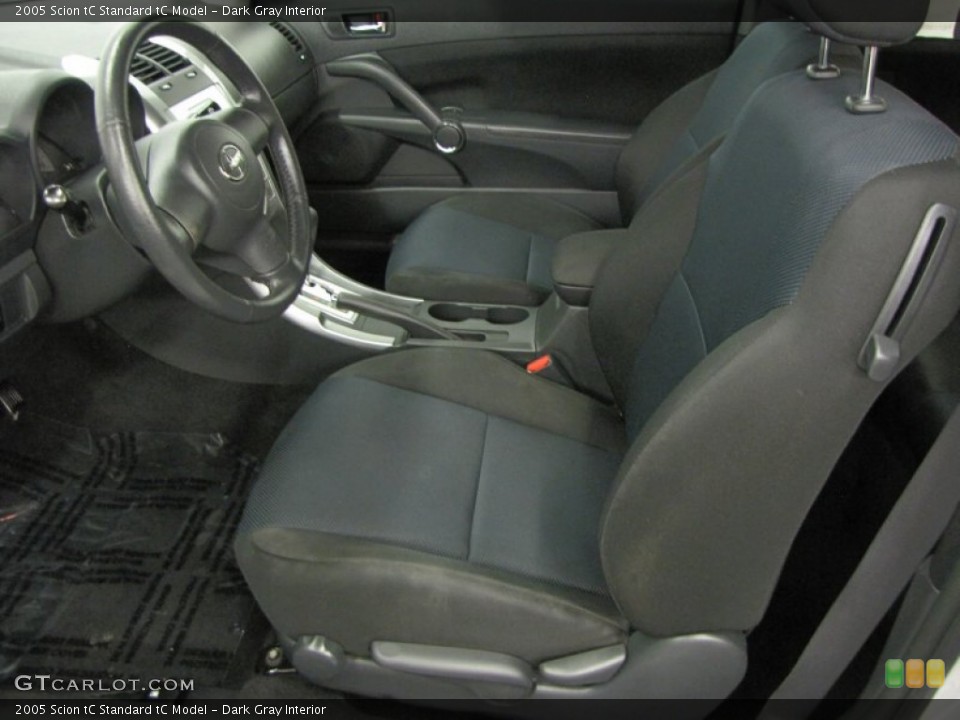 Dark Gray Interior Front Seat for the 2005 Scion tC  #67919282