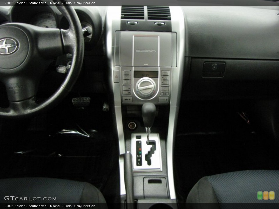 Dark Gray Interior Controls for the 2005 Scion tC  #67919390