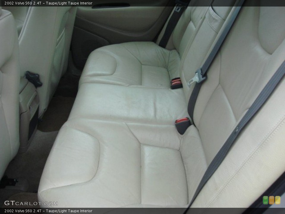 Taupe/Light Taupe Interior Rear Seat for the 2002 Volvo S60 2.4T #67919412