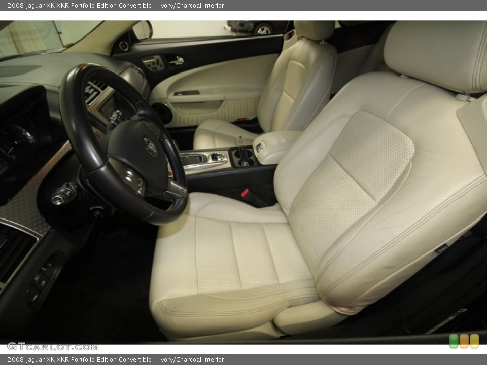 Ivory/Charcoal Interior Photo for the 2008 Jaguar XK XKR Portfolio Edition Convertible #67921217
