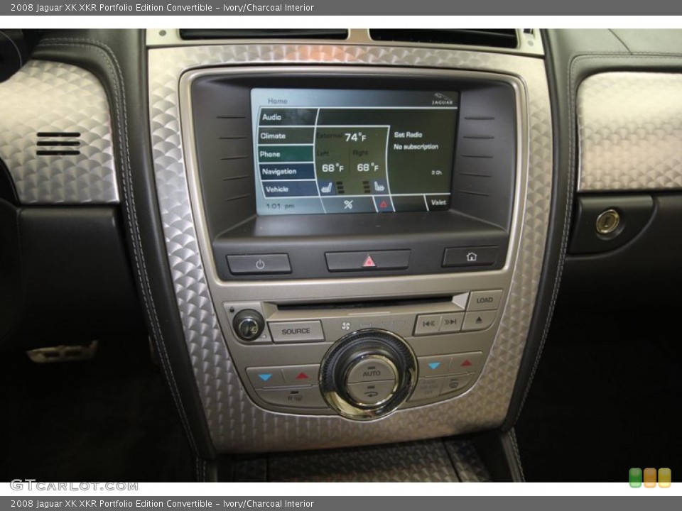 Ivory/Charcoal Interior Controls for the 2008 Jaguar XK XKR Portfolio Edition Convertible #67921433