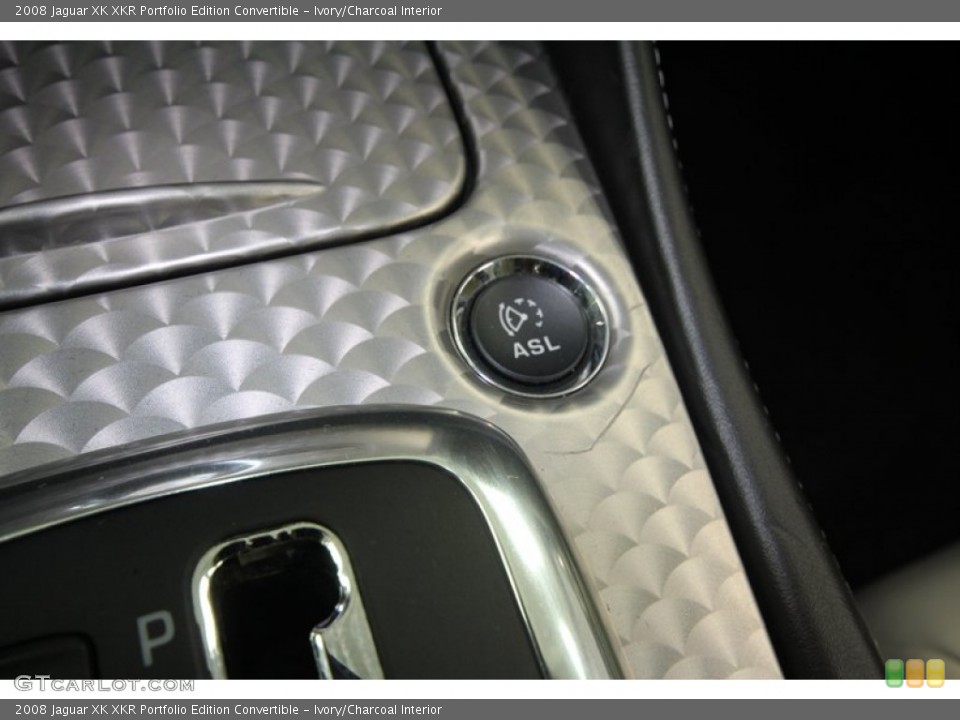Ivory/Charcoal Interior Controls for the 2008 Jaguar XK XKR Portfolio Edition Convertible #67921451