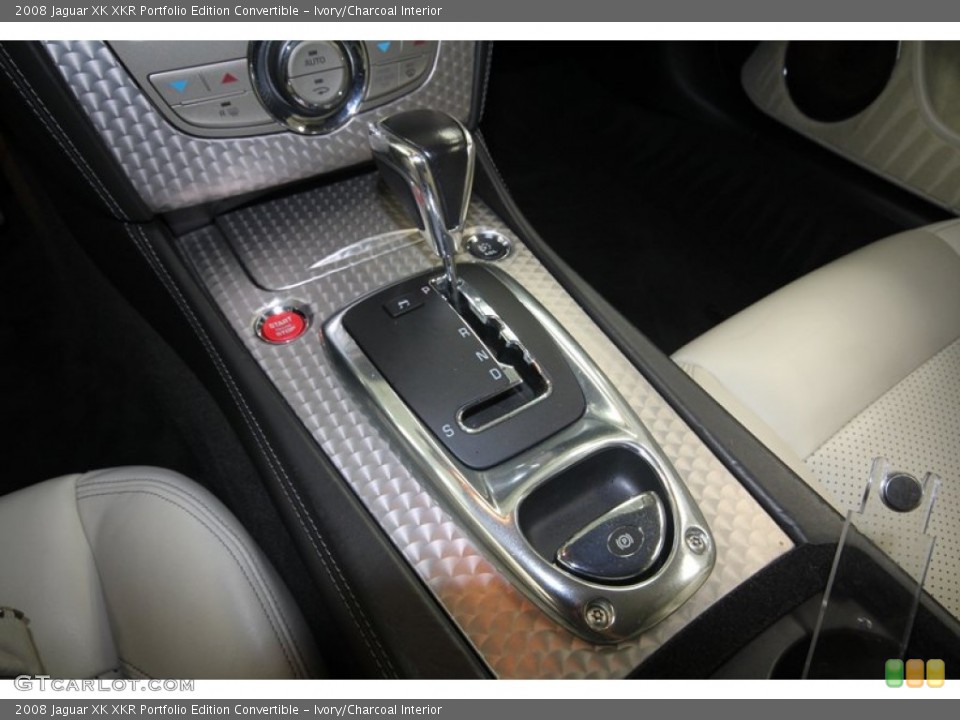 Ivory/Charcoal Interior Transmission for the 2008 Jaguar XK XKR Portfolio Edition Convertible #67921460