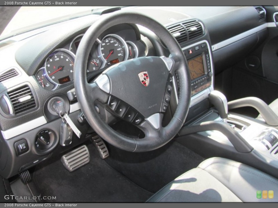 Black Interior Steering Wheel for the 2008 Porsche Cayenne GTS #67927343