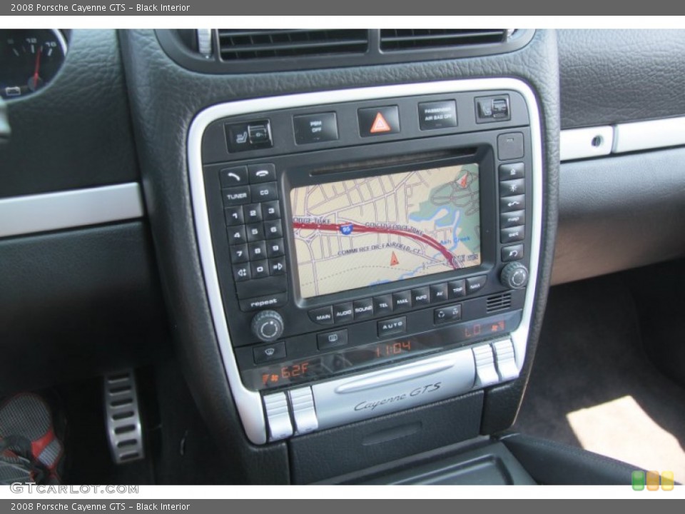 Black Interior Navigation for the 2008 Porsche Cayenne GTS #67927409