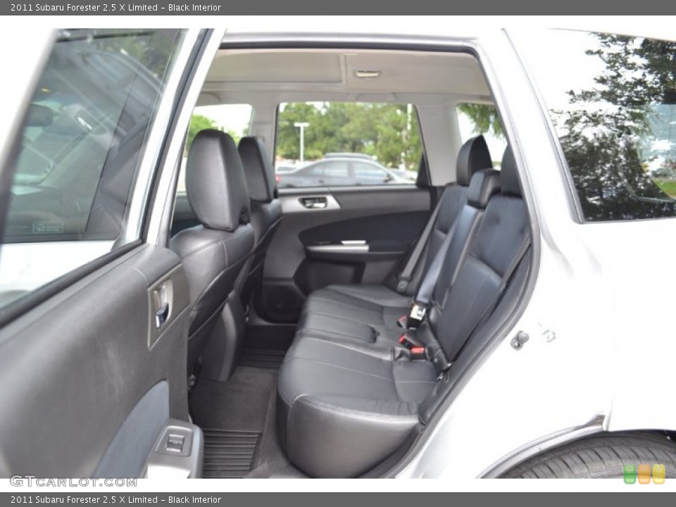 Black Interior Rear Seat for the 2011 Subaru Forester 2.5 X Limited #67927803