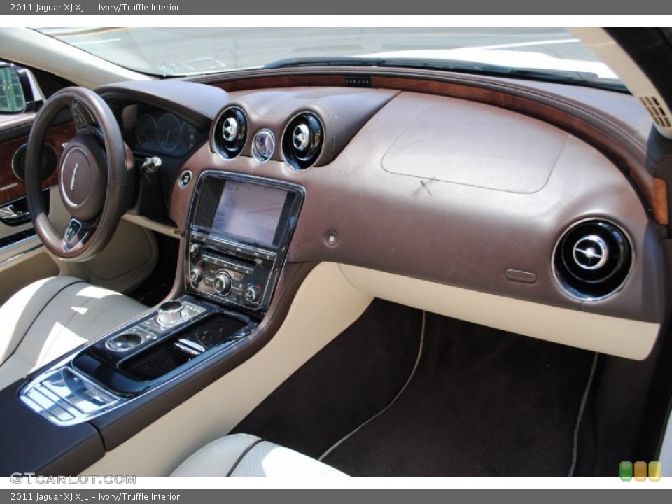 Ivory/Truffle Interior Dashboard for the 2011 Jaguar XJ XJL #67928382