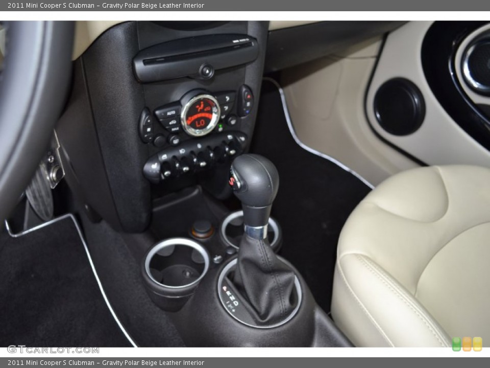 Gravity Polar Beige Leather Interior Transmission for the 2011 Mini Cooper S Clubman #67929866