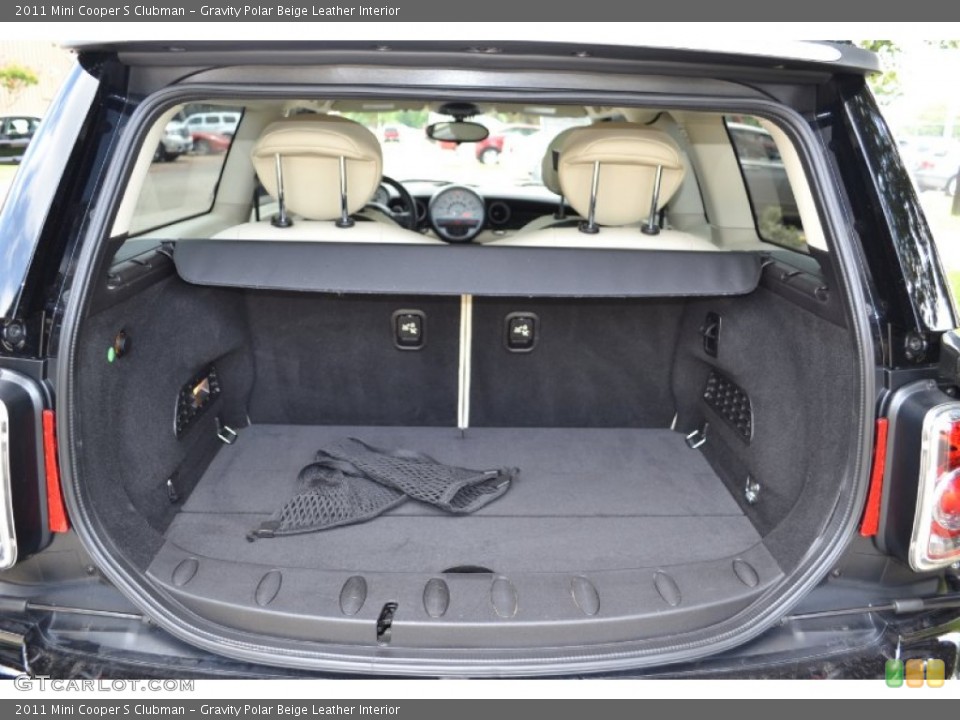 Gravity Polar Beige Leather Interior Trunk for the 2011 Mini Cooper S Clubman #67929917