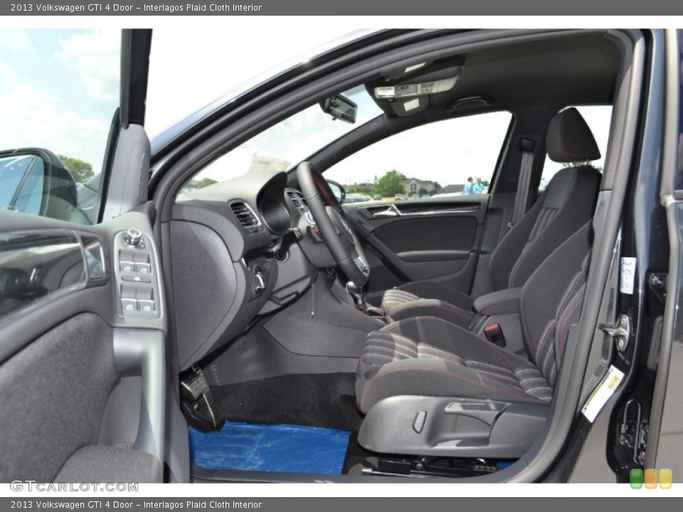 Interlagos Plaid Cloth Interior Photo for the 2013 Volkswagen GTI 4 Door #67930856