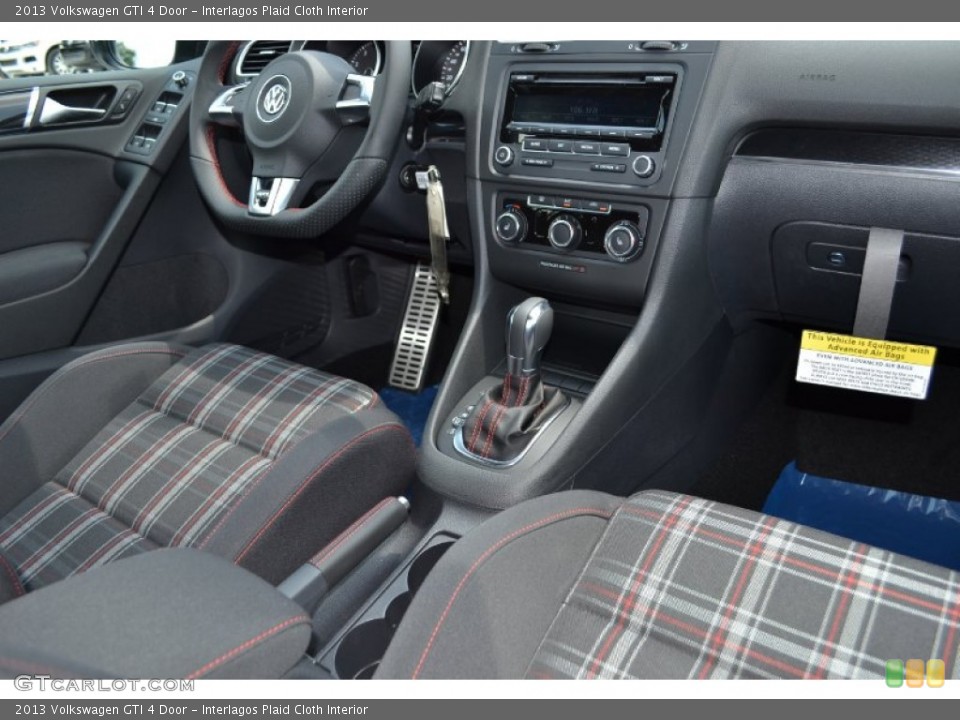 Interlagos Plaid Cloth Interior Photo for the 2013 Volkswagen GTI 4 Door #67930883