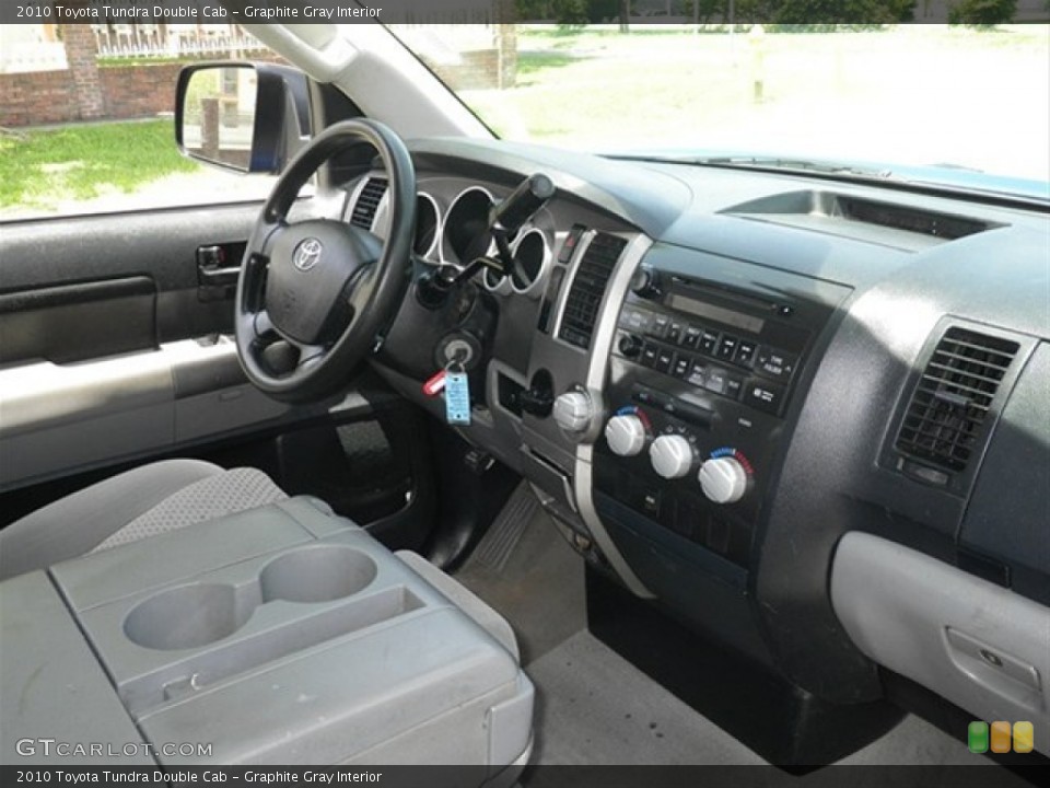 Graphite Gray Interior Photo for the 2010 Toyota Tundra Double Cab #67933391