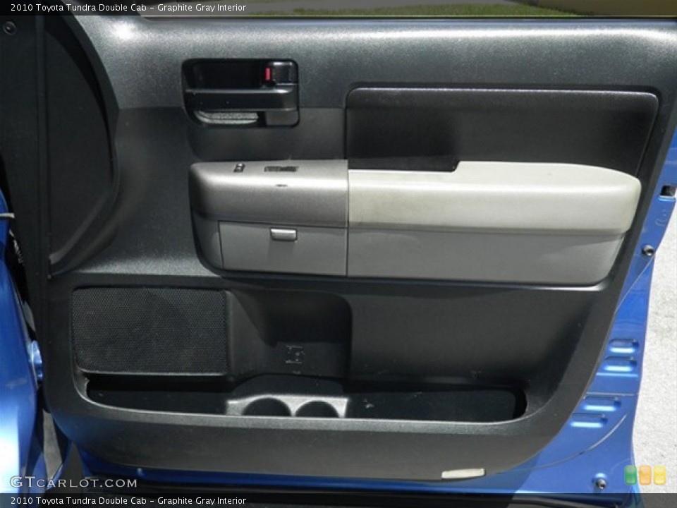 Graphite Gray Interior Door Panel for the 2010 Toyota Tundra Double Cab #67933407