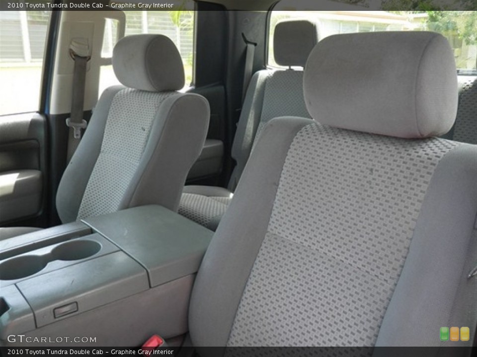 Graphite Gray Interior Photo for the 2010 Toyota Tundra Double Cab #67933454
