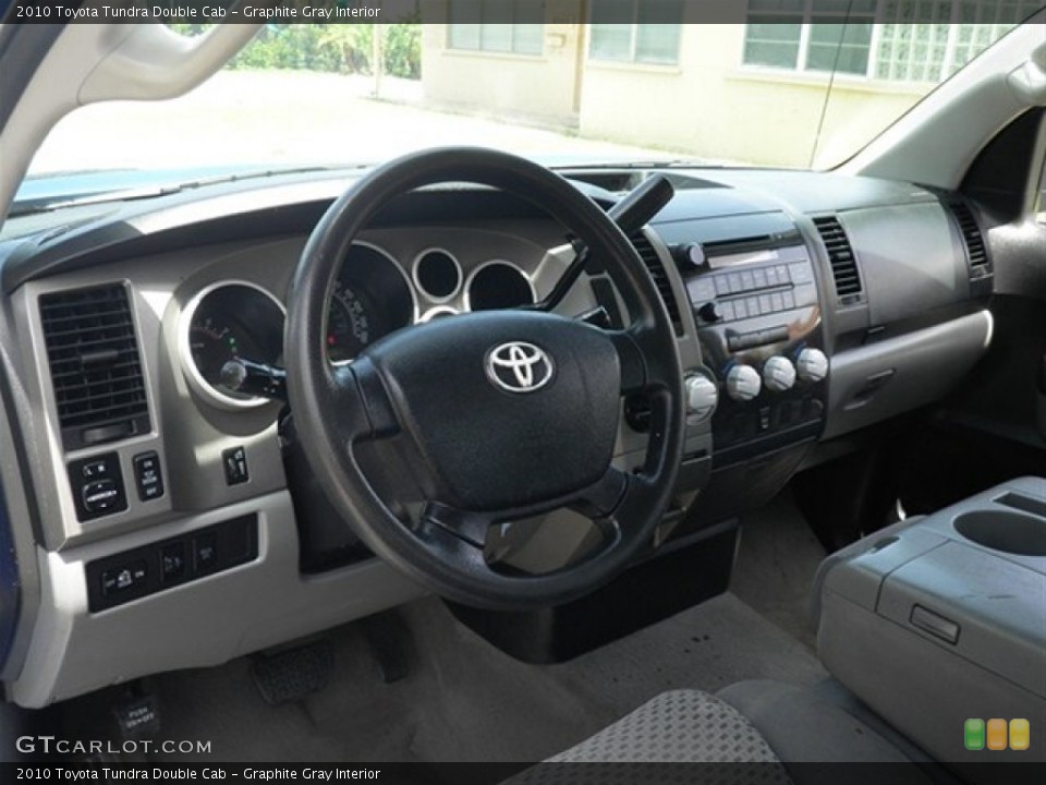 Graphite Gray Interior Dashboard for the 2010 Toyota Tundra Double Cab #67933463
