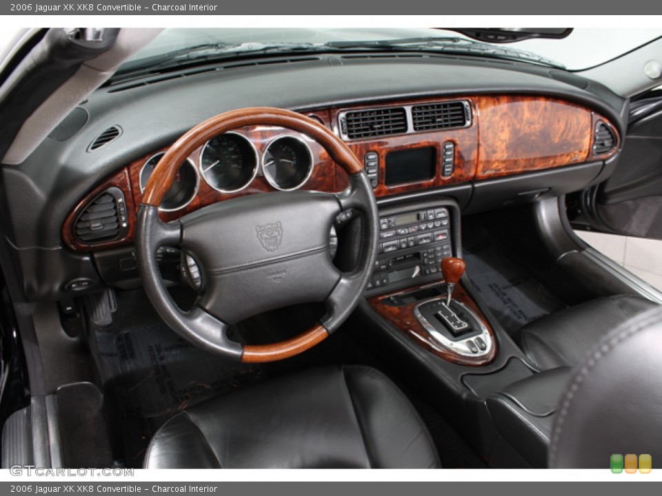 Charcoal Interior Dashboard for the 2006 Jaguar XK XK8 Convertible #67935191