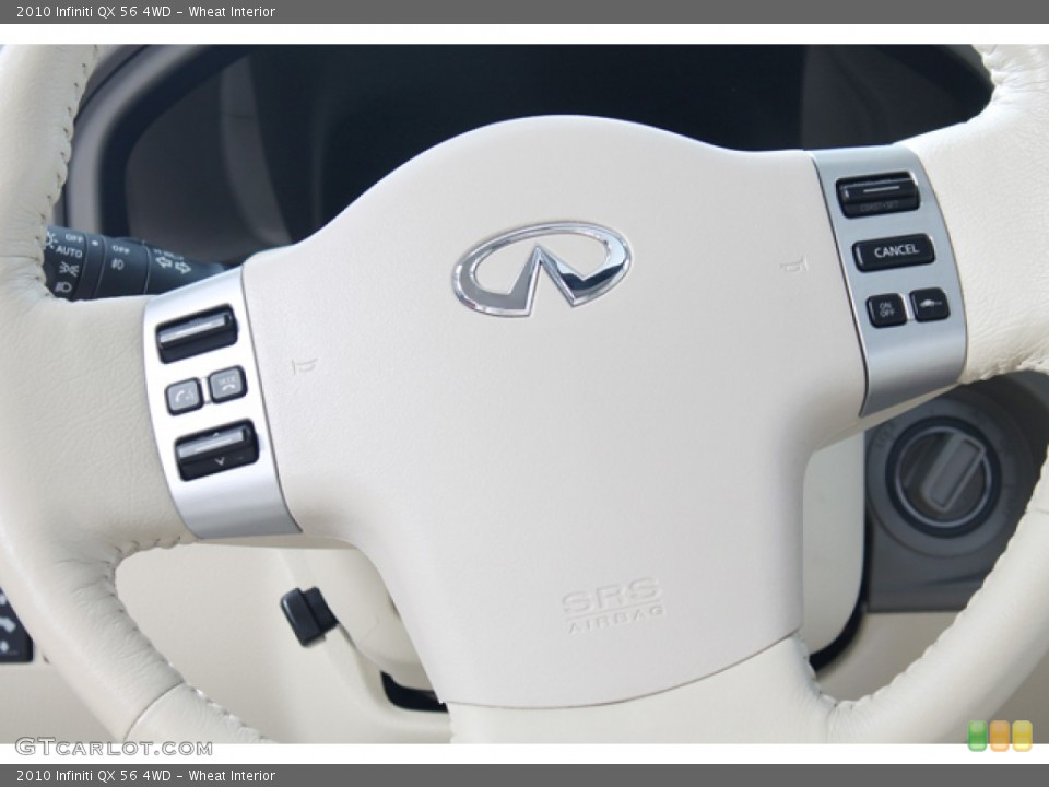 Wheat Interior Controls for the 2010 Infiniti QX 56 4WD #67935992