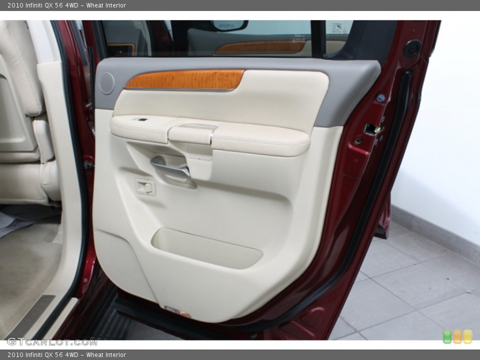 Wheat Interior Door Panel for the 2010 Infiniti QX 56 4WD #67936046
