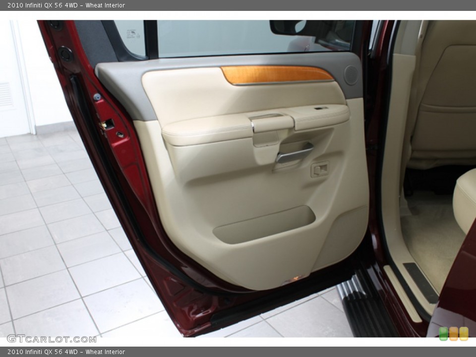 Wheat Interior Door Panel for the 2010 Infiniti QX 56 4WD #67936055