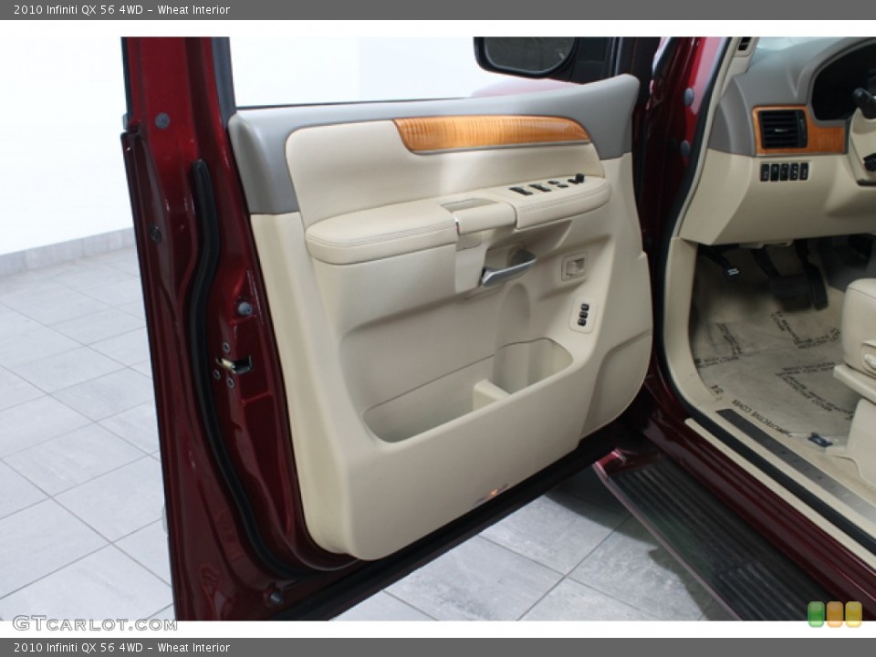 Wheat Interior Door Panel for the 2010 Infiniti QX 56 4WD #67936064