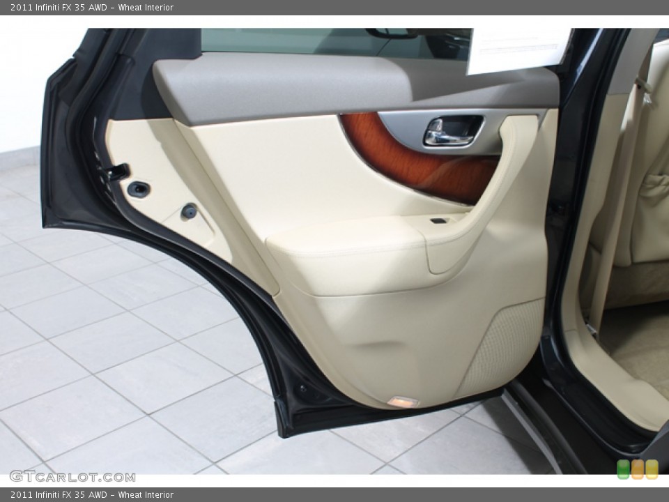 Wheat Interior Door Panel for the 2011 Infiniti FX 35 AWD #67936361