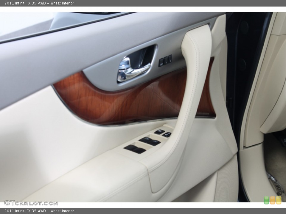 Wheat Interior Controls for the 2011 Infiniti FX 35 AWD #67936380
