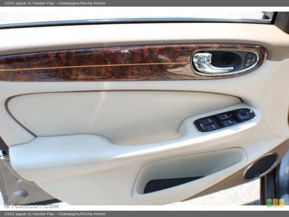 Champagne/Mocha Interior Door Panel for the 2009 Jaguar XJ Vanden Plas #67939136