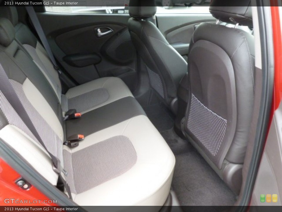 Taupe Interior Rear Seat for the 2013 Hyundai Tucson GLS #67939466
