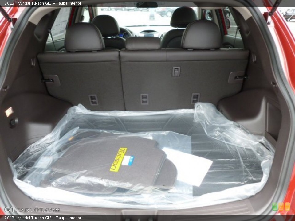 Taupe Interior Trunk for the 2013 Hyundai Tucson GLS #67939475