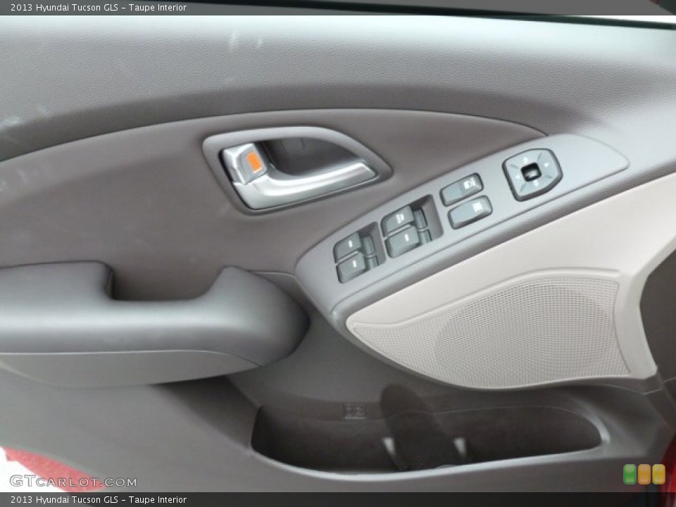 Taupe Interior Door Panel for the 2013 Hyundai Tucson GLS #67939514