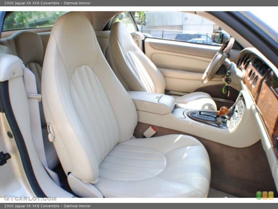 Oatmeal Interior Photo for the 2000 Jaguar XK XK8 Convertible #67939745