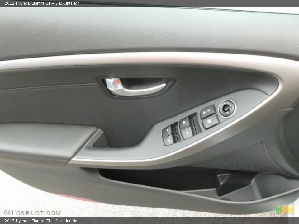 Black Interior Door Panel for the 2013 Hyundai Elantra GT #67940480
