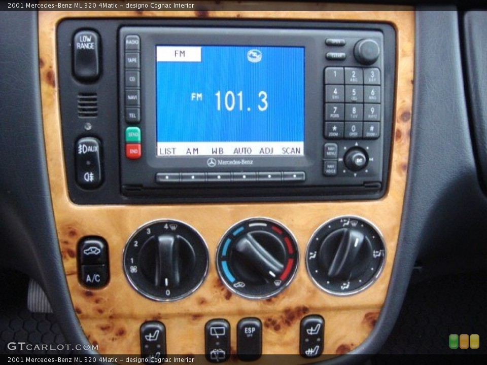 designo Cognac Interior Controls for the 2001 Mercedes-Benz ML 320 4Matic #67942985