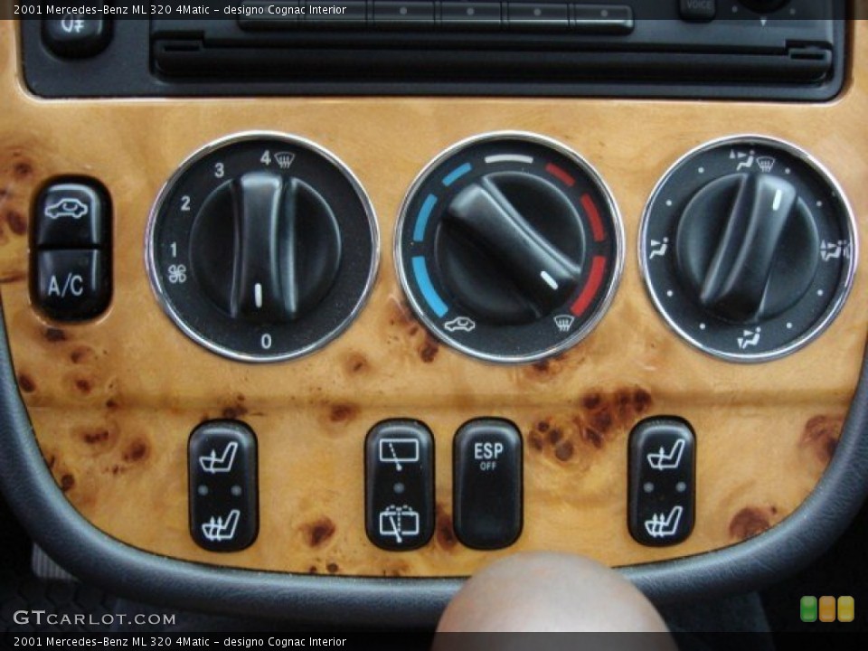 designo Cognac Interior Controls for the 2001 Mercedes-Benz ML 320 4Matic #67942997